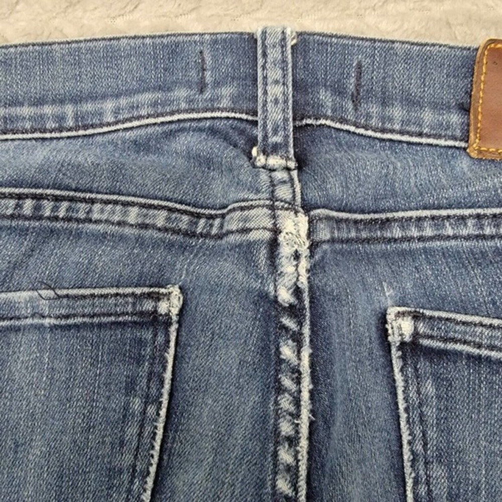 Madewell Jeans Women's Size 27x27 Blue‎ Denim Pants Skinny Skinny Ankle Stretch - Picture 10 of 12